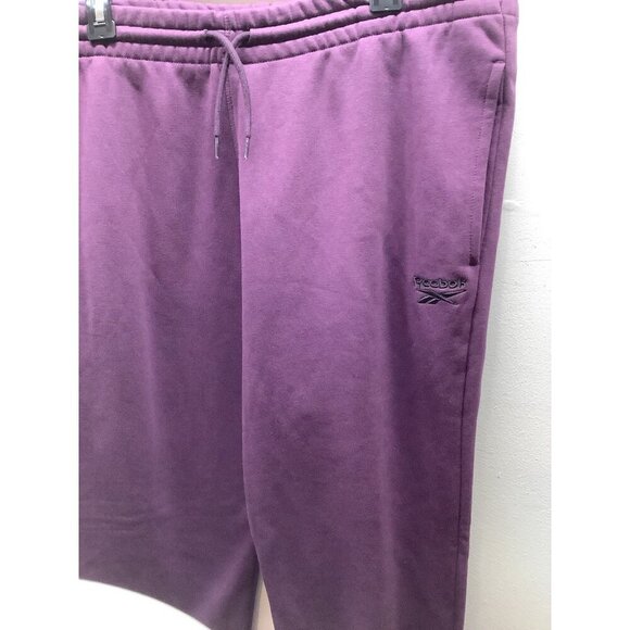 Reebok Size XL Men’s Midnight Plum Identity Small Logo Fleece Jogger. New - Picture 3 of 9